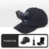 Adjustable Canvas Sun Hat Cap for Gopro Hero 12 11 10 9 8 7 6 5 4 3 Insta360 X3 X2 Eken SJCAM DJI OSMO Sport Action Camera