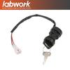Labwork Ignition Key Switch Replacement For Yamaha Raptor 250 660R 350 700 YFM700R YFM350R YFM660R YFM250R