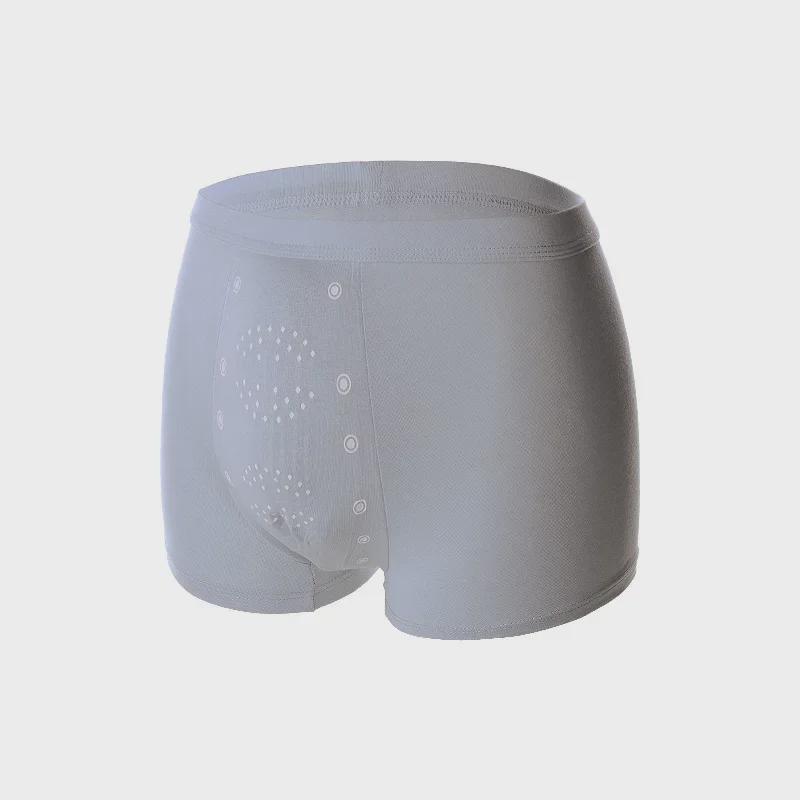 

Бесшовные мужские боксеры из модала с графеновым ионным массажем (Большой размер) XL (Recommended 110-130 jin)