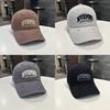 Unisex Alphabet Embroidered Baseball Cap With Curved Brim For Sun Protection And Casual Style