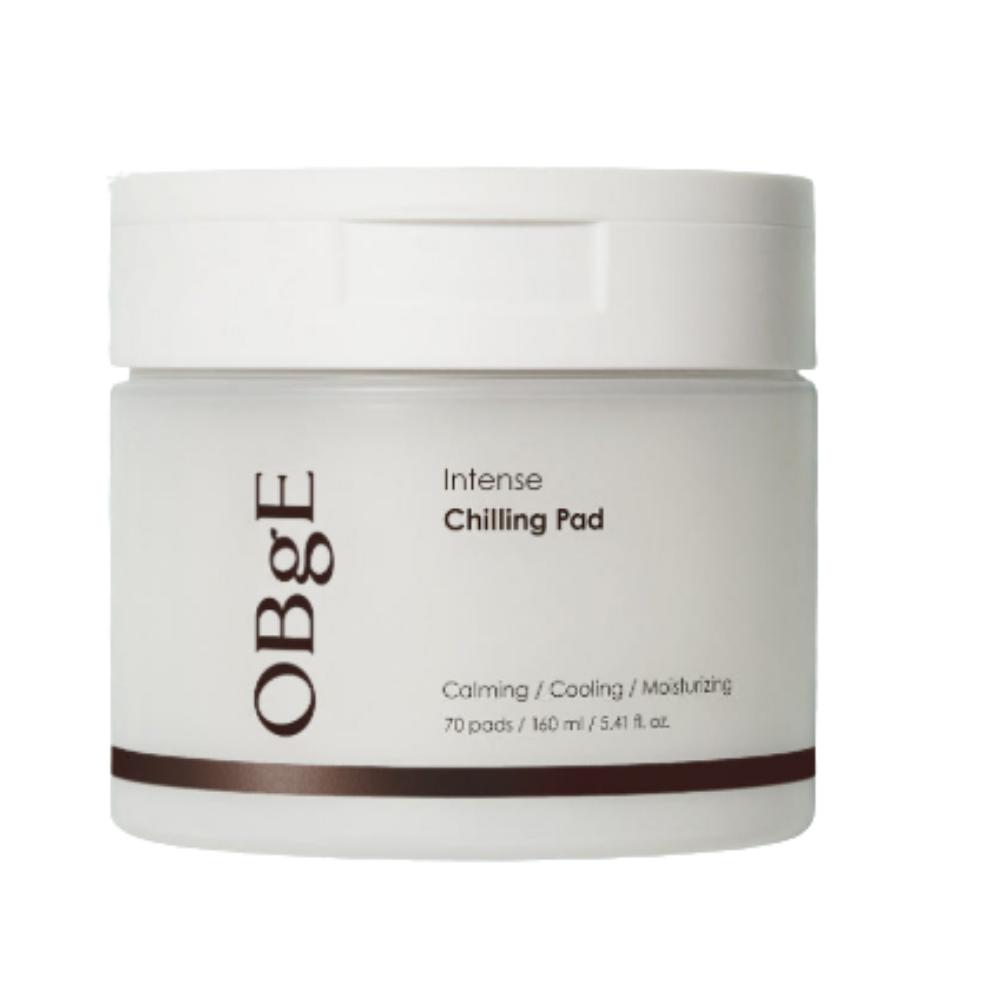 OBGE Intense Chilling Pad 160ml / 70 Sheets / All-in-One Toning & Skin Pack