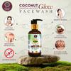 Coconut Sandalwood Glow Face Wash for All Skin Types |200 ml-Pack of 1