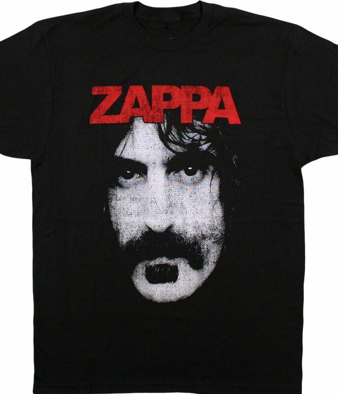 

Frank Zappa and the Mothers Of Invention Cotton Black Full Size Shirt 5XL різнокольоровий