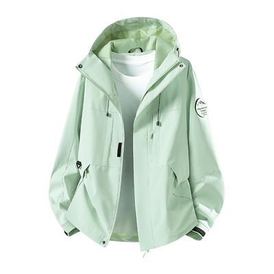 Couple's Assault Suit, Men's Outdoor Single-layer Windbreaker Jacket, Men's Jacket, Assault Suit, Two Men's Hiking Suit