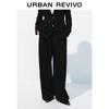 UR 2025 Women's Pleated Wide-Leg Pants