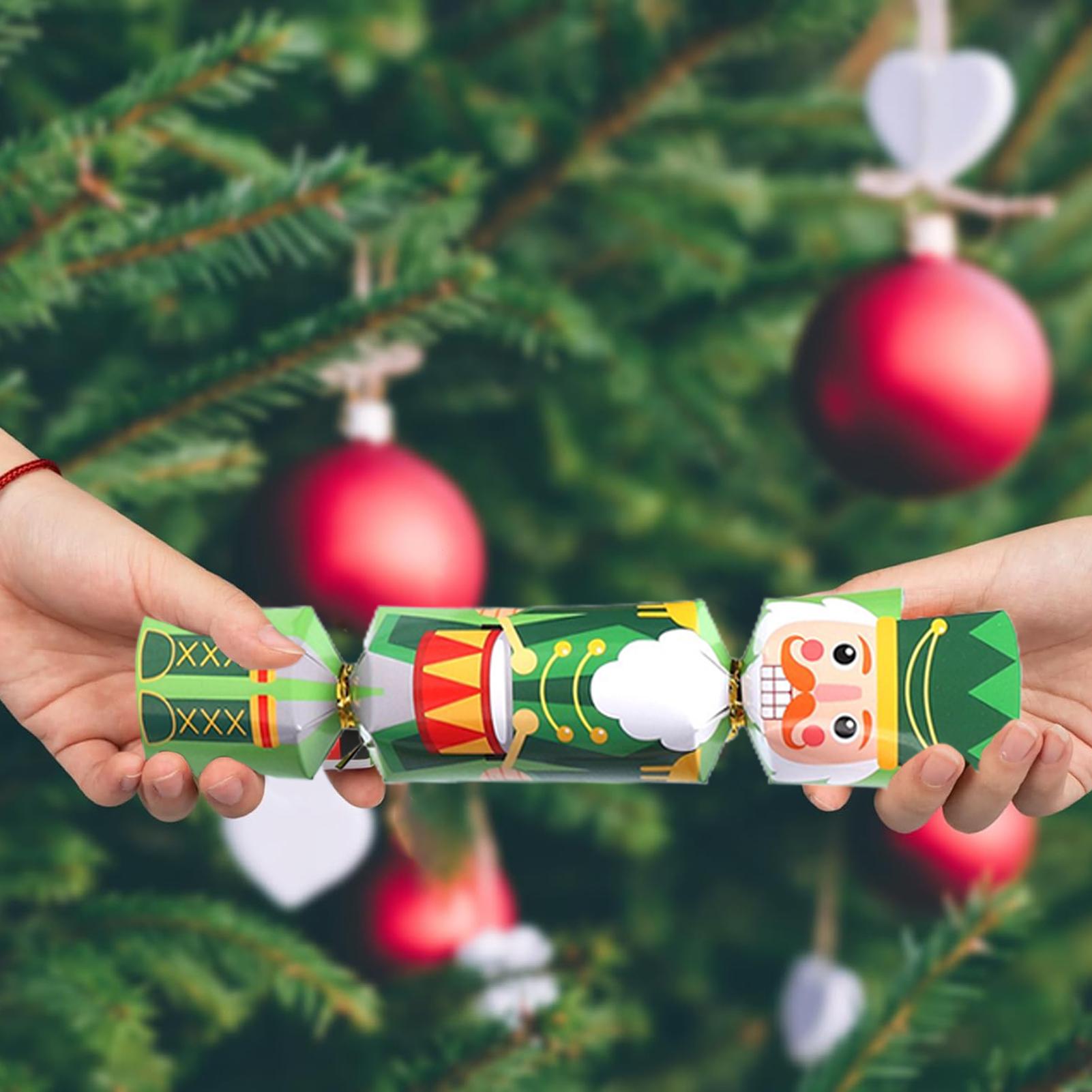 Christmas Cracker 24 Piece Holiday Crackers Holiday Supplies Ornaments Table Decor For Kids Boys Girls Family