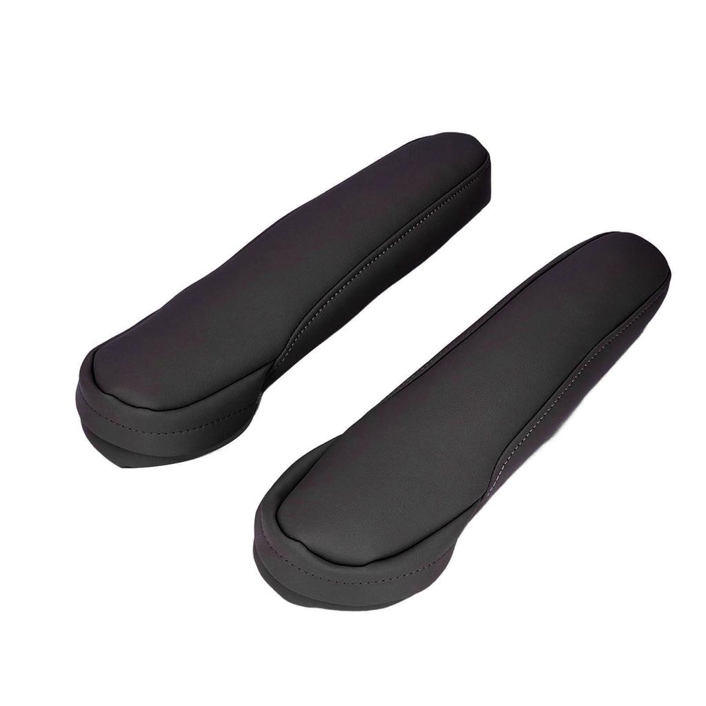 2 st Sätets Armstödsskydd Läder Bilinteriör Tillbehör Ersättning för Odyssey 2004‑2014 Svart