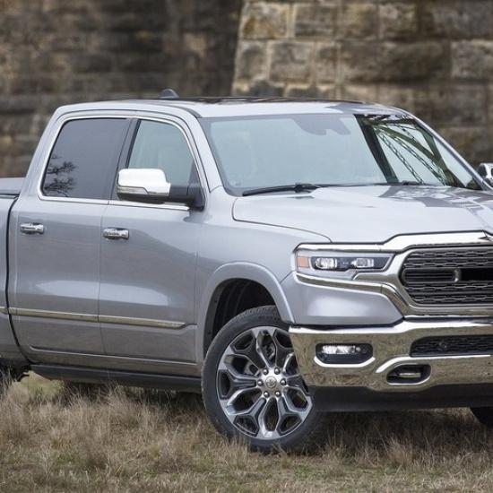 Glossy Black Pillar Posts for Dodge Ram 09-18 (Crew/Quad/Extended) 4pc Trim H