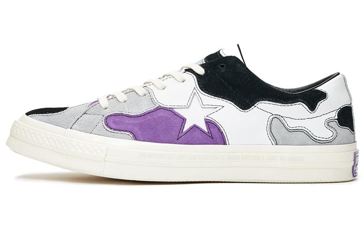 Кеды One Star Sneakersnstuff x One Star Converse Фиолетовый камуфляж 161407C 39