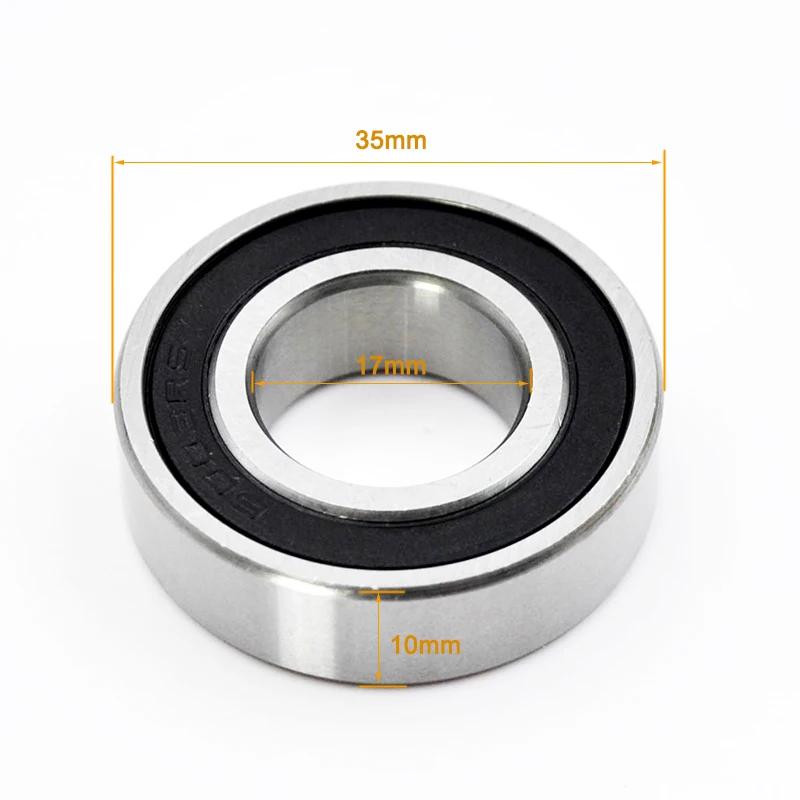 2pcs 6000 6001 6002 6003 6004 6005 6006 2RS RS Bearings 6000RS 6001RS 6002RS 6003RS 6004RS 6005RS Deep Groove Ball Bearing