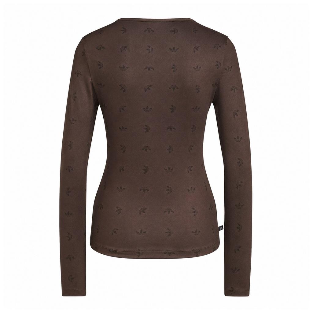 Adidas Womens/Ladies Trefoil All-Over Print Base Layer Top