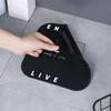 Silicone Hair Catcher Shower Drain Covers Large Size Square Shape Square Bathtub Hair Stopper Easy to Clean Soft