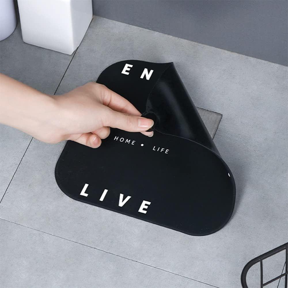 Silicone Hair Catcher Shower Drain Covers Large Size Square Shape Square Bathtub Hair Stopper Easy to Clean Soft