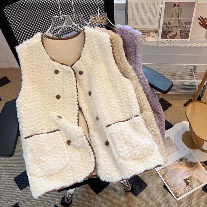 Padded Vest for Women  Winter Sleeveless Tops Vest Thickened Casual Vest