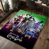 1Pc Corpse Bride Print Rug - Computer Chair Area Rug home decoration Carpet For Living Room Bedroom Flooring Mat