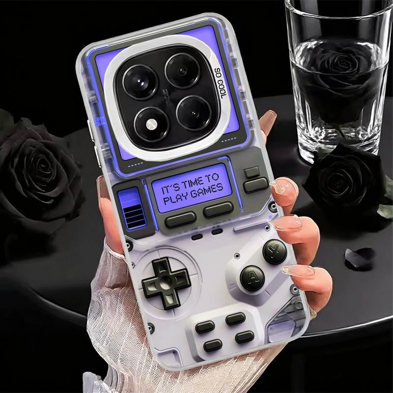 Game Console Fashion Boy Soft Phone Case for Xiaomi Redmi Note 13 14 15 Pro Plus 12S 12 11S 11 11T 10S 10 Shockproof Cover Back