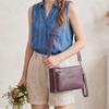 Middle-aged Mother Bag Female PU Messenger Bag Multi-layer Shoulder Bag