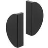 2Pcs Half Round Cabinet Pulls Modern Kitchen Cupboard Wardrobe Drawer Handles Furniture Door Pulls Dresser Handles
