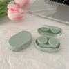 Simple Contact Lens Box Portable Contact Lens Care Box Mirror Contact Lens Case  Student