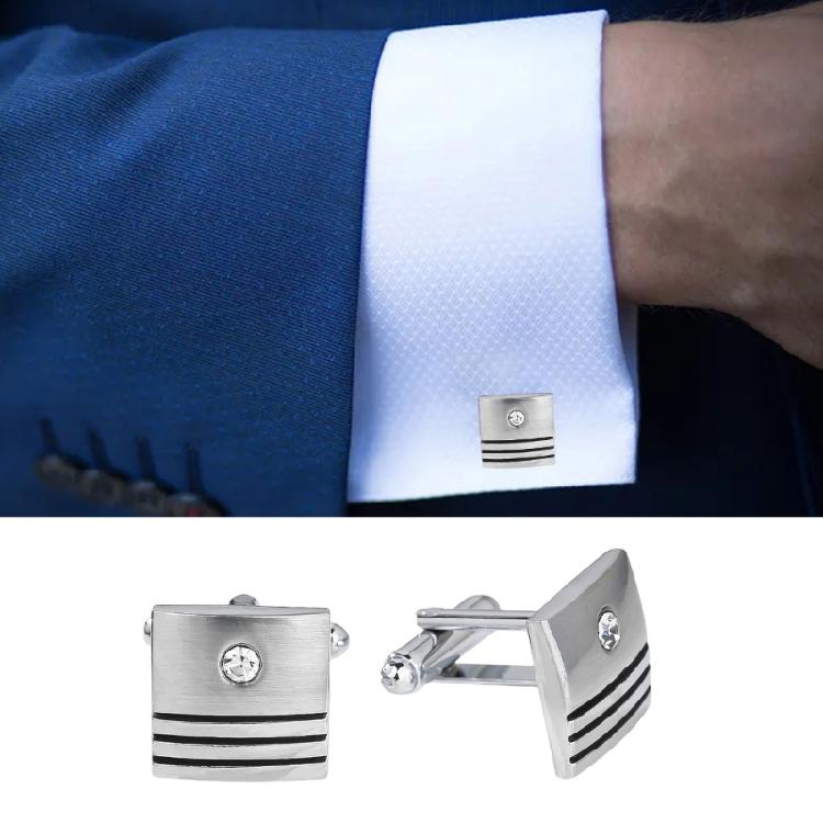 Copper Cufflinks for Men Stylish Pattern Sophisticated Gift Box Included Portable for Special Event