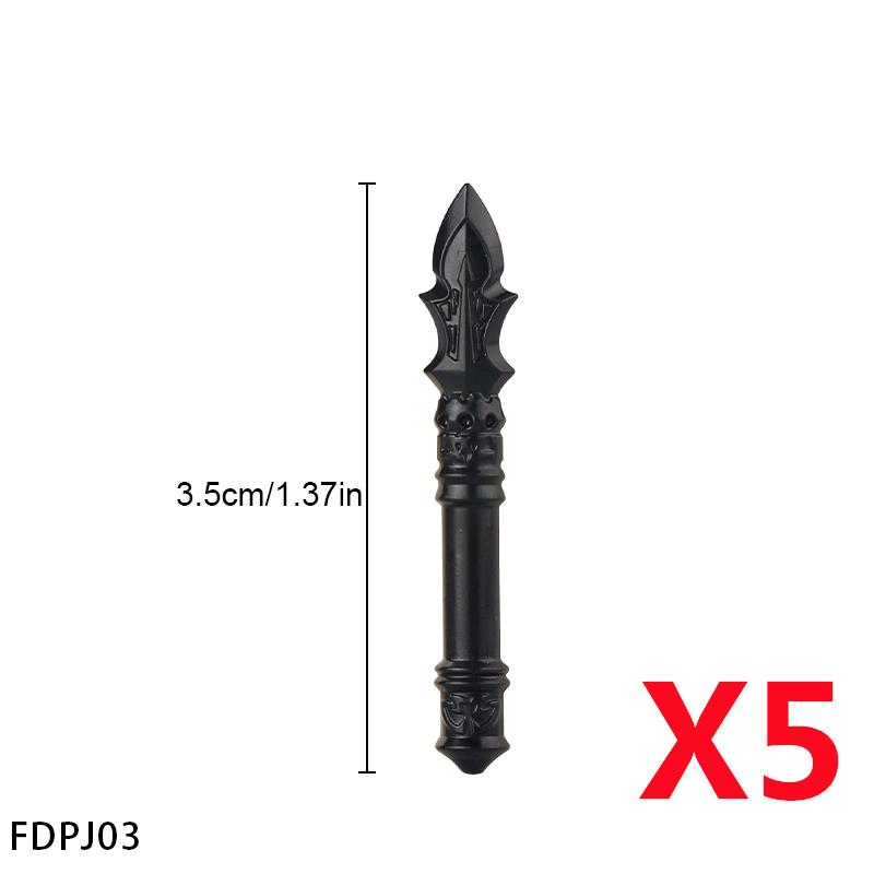 MOC Military Movie Figure Medieval Weapon Building Block Scabbard Sword Ax Hammer Bow Arrow Kit Gun Fan Mini Toy Brick Gift K038