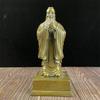 Brass Statue Ornament, Confucianism, Confucius' Quest for Knowledge, Traditional Chinese Studies, Children's Lecture H
