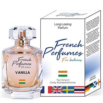 Parag Fragrances Vanilla Perfume Spray For Women With Heavy Crystal Glass Bottle 50 Ml