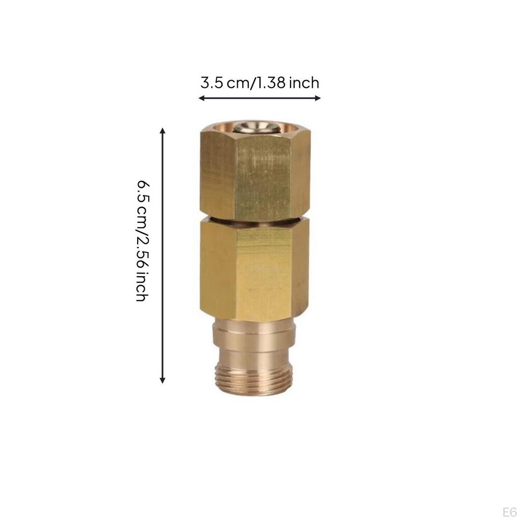 Fast-Couple Adapter Compact Coupler Secure Hardware for Car Washing