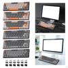 Mechanical Gaming Keyboard Portable Ergonomic Type C Interface Smooth Quick Response Professional