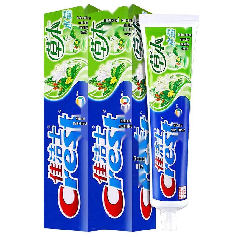 Crest Natural Multi-Effect Cool Mint Toothpaste (2-Pack)