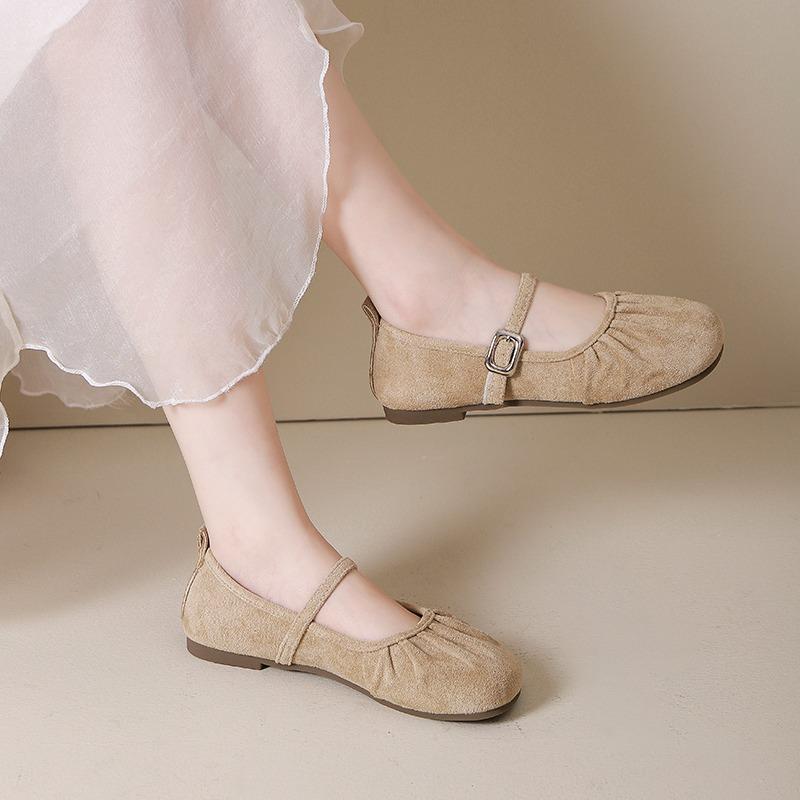 Fashion Suede Flats Women Loafer Shoes Fashion Pleated Woman Sandals Summer Casual Sneaker 2025 New Trends Sport Shoes Walking Sandalias