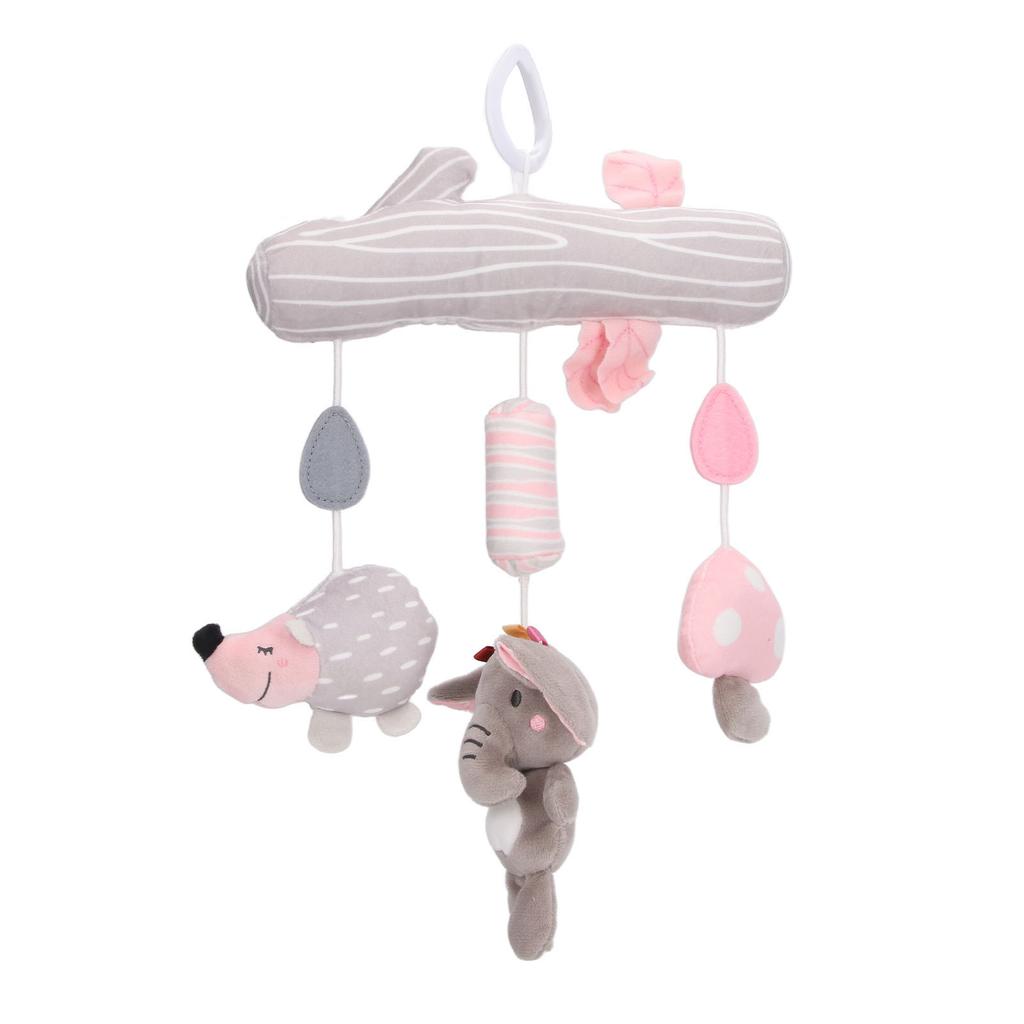 Baby Mobile Sensory Toy Soft Plush Learning Development Interactive Sound Hanging Crib Toy Type 2