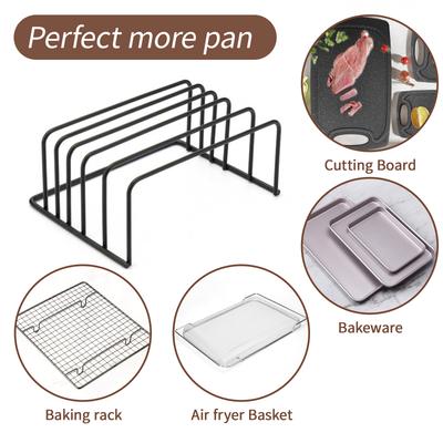 Cutting Board Holder Shelf Multi Layer Chopping Board Organizer Pot Lid Plates Stand Space Saving For Kitchen Home Tools