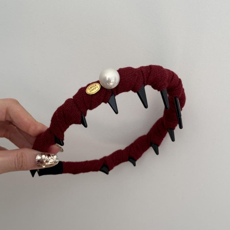 

Wrap-around Band with Teeth for Anti-slip, High-crown Headband, Stylish Hair Accessory Knitting