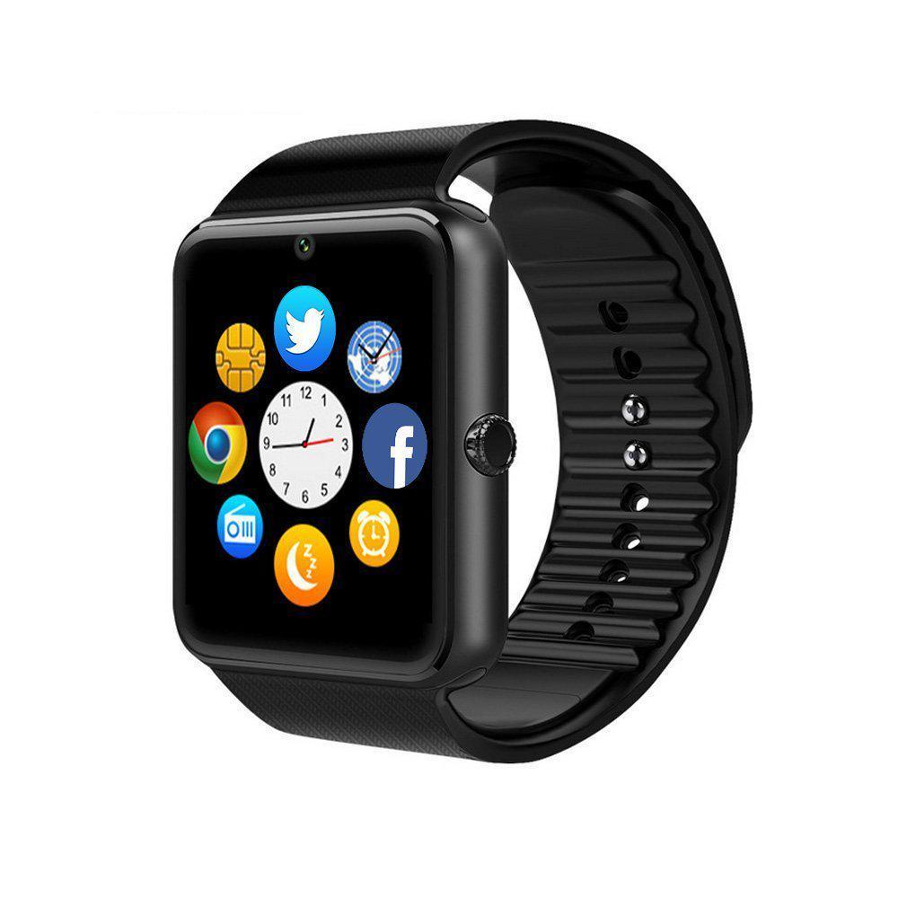 Buy GT08 Bluetooth Smart Watch Touch Screen Wrist Watch with Camera/SIM  Card Waterproof Fitness Tracker at affordable prices — free shipping, real  reviews with photos — Joom
