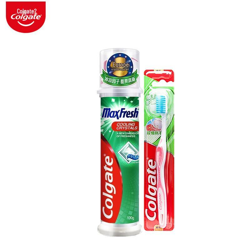 Colgate Cool Fresh Toothpaste with Toothbrush