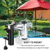 Outdoor Terrasse Strand Sonnenschirm Befestigungsclip Garten Terrassenschirm Befestigungshalter Tragbarer Hof Sonnenschirmständer