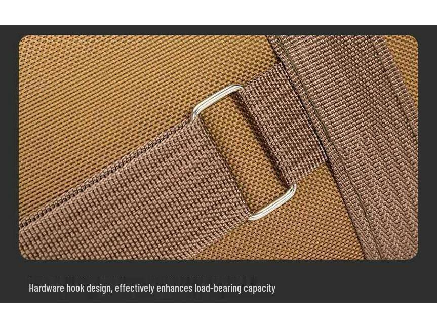 A1R Mini Multi-Layer Fishing Rod Bag - Canvas Gear Bag for Ice & Standard Fishing