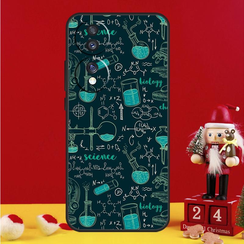 Vintage Chemistry Laboratory Case For Honor Magic 5 6 7 8 Pro Honor 200 400 50 70 90 Lite X8b X8c X9a X9b X9c Win RT Cover