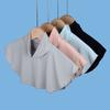 Soft High Elastic Neck Cover Ramadan Hijab Cover Headwrap Full Fake Collar High Collars Turtleneck Scarves Wraps