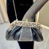 Neue Diamantbesetzte Abendtasche Handtasche Elegante Handtaschen mit großem Fassungsvermögen Clutch Tasche für Damen Party Und Bankett