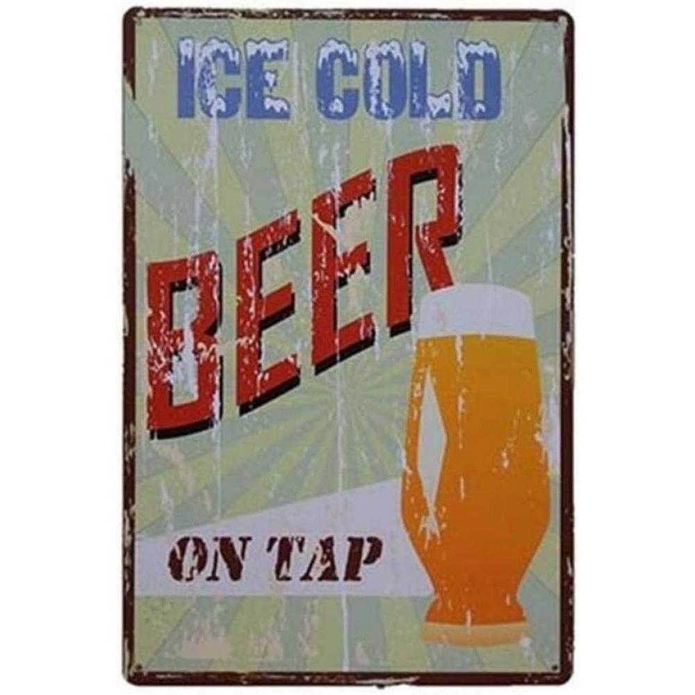 Plaque Metal Tin Signs All You Need is Beer Wall Decoration Vintage Posters Iron Painting for Man Cave Home Cafe Garden Club