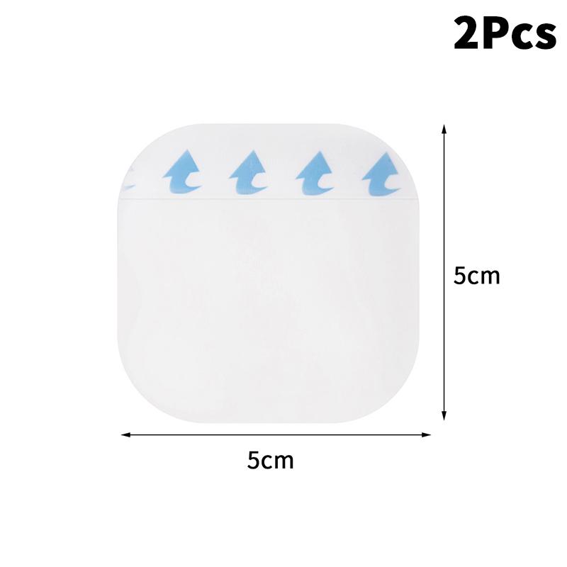 2Pcs Ultra Thin Hydrocolloid Dressing Patches Wound Dressing Adhesive Breathable Waterproof Pad Help Wound Healing Skin Care