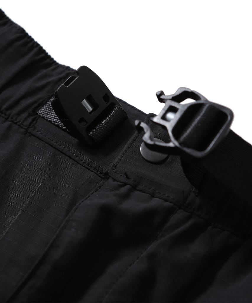 Haebeuopeudyuti Ripstop Hiker Fatigue Skirt (Black)