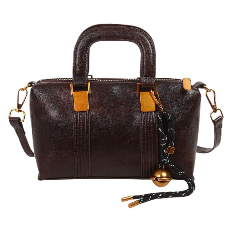 Bag Autumn and Winter High-end Niche Handbag 2025 New Splicing High-value Messenger Bag Fashion Temperament Women's Bag