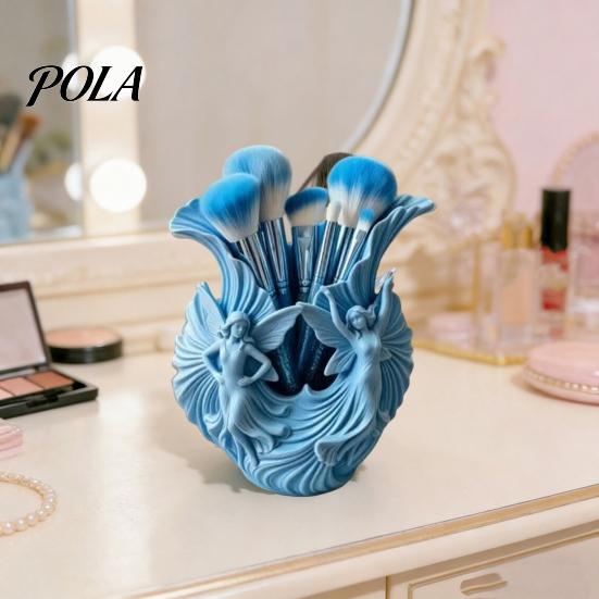Creative Desktop Organizer 3D Printed Pen Holder, Fairies for Pens, Pencils, Makeup Brushes, Unique Desk Stationery Holder Minimalist Modern