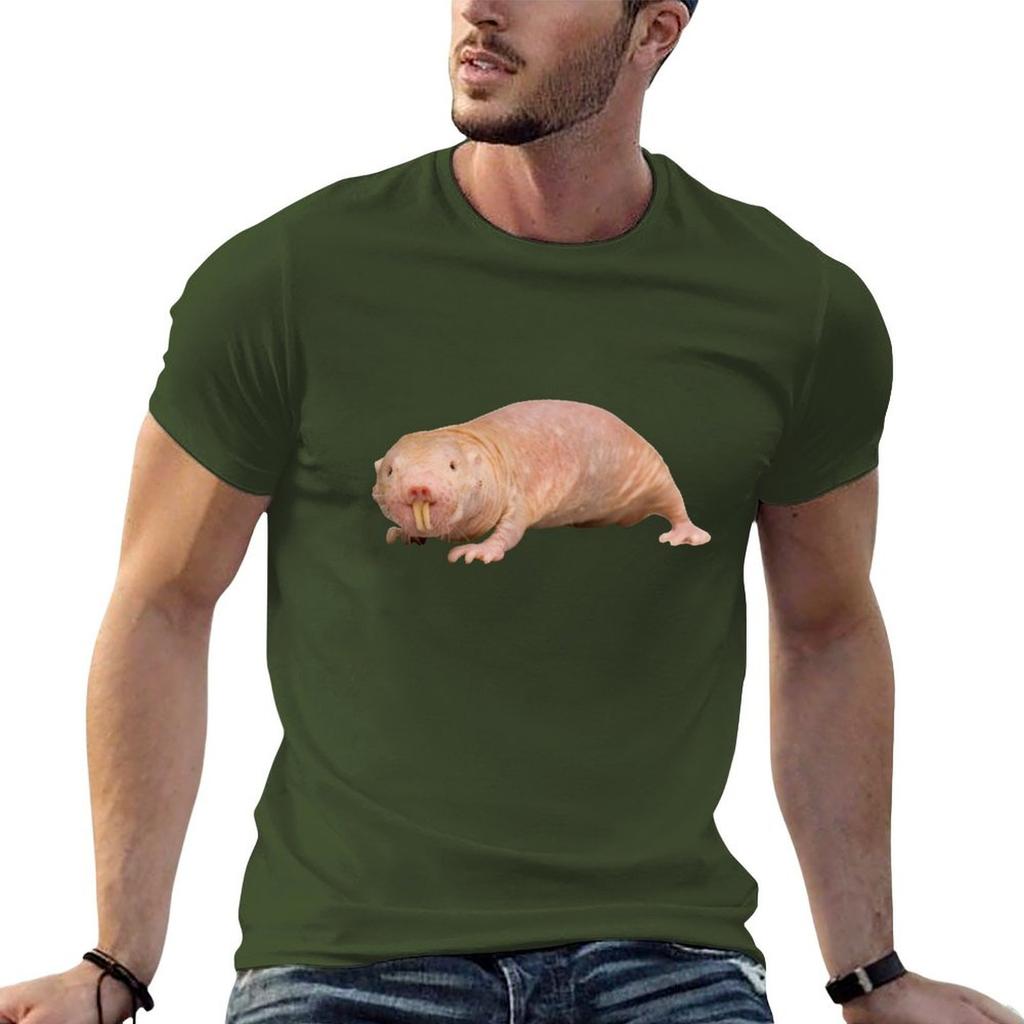 Maulwurfsratte T-Shirt Grafik-T-Shirt Schnelltrocknend Unisex T-Shirts Hohe Qualität