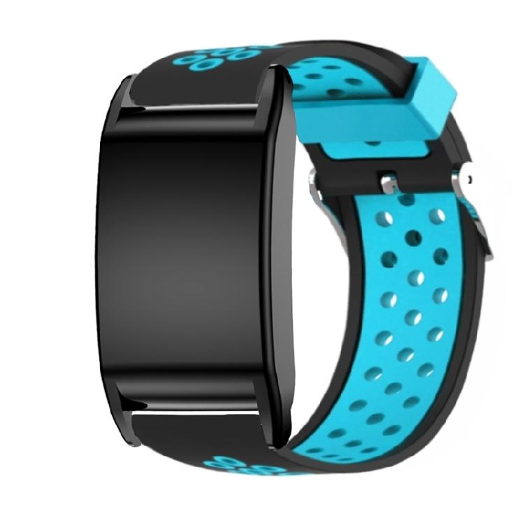 Breathable Silicone Wriststrap Sweatproof Wearable Bracelets For 5.0 22mm Smartwatch Quick Release Belt Comfort Unisex