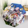1pc Outdoor Umbrella with Anime Characters - Automatic Opening/Closing Design, Portable 3-Fold Structure, 8-Rib Iron Frame - Perfect Gift for Fan