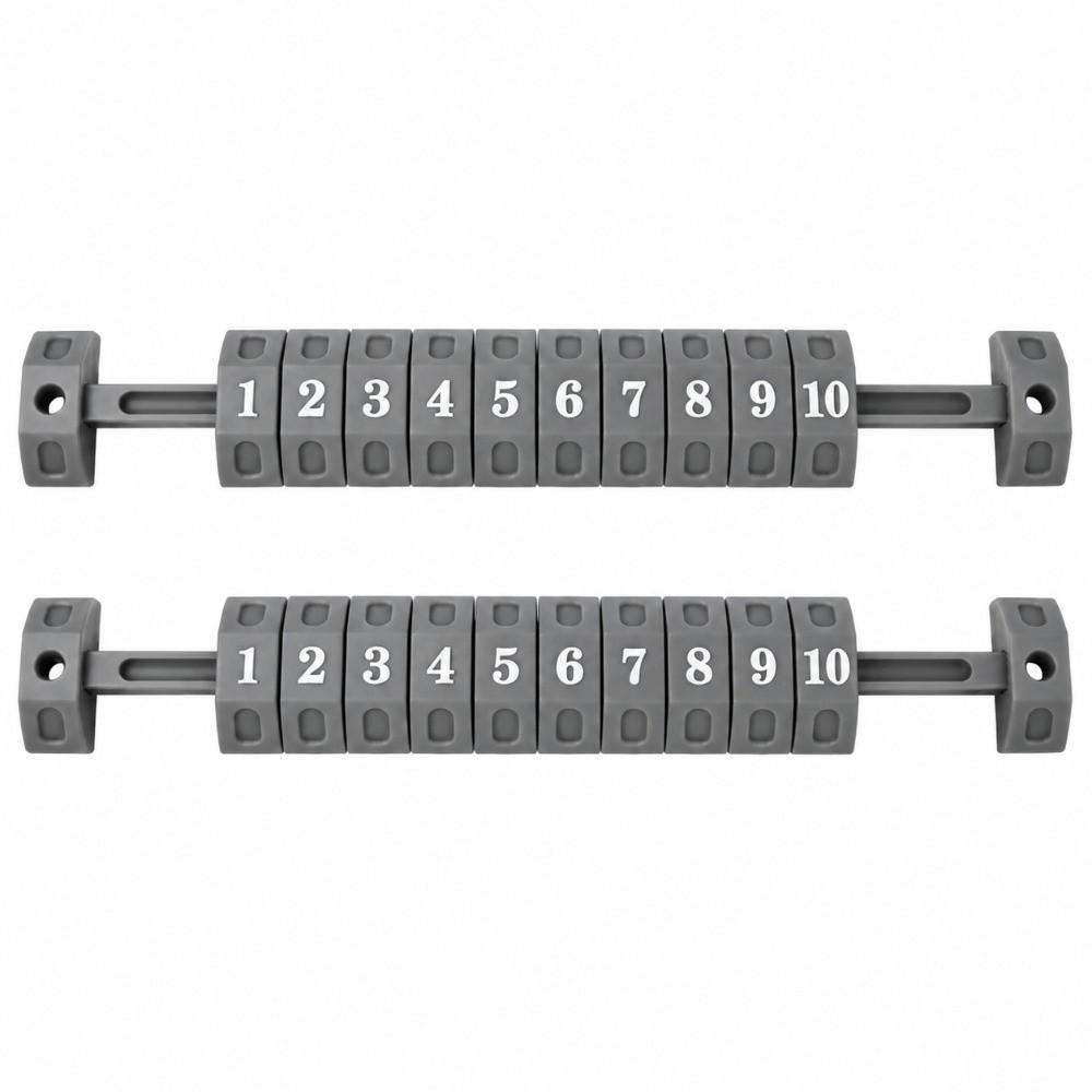 2PCS 10 Numbers Table Football Score Counter Game Score Counter for Standard Foosball Tables